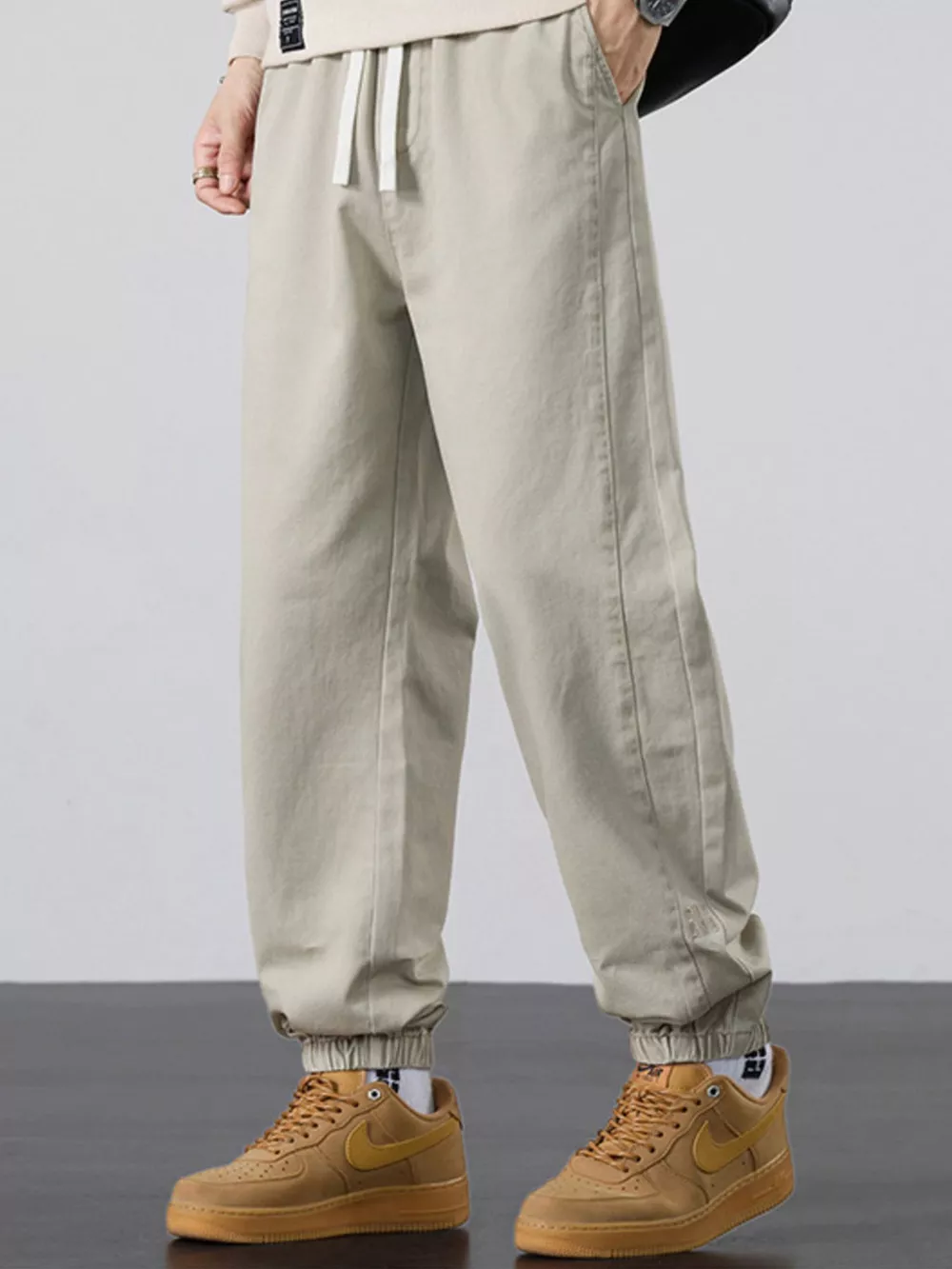 Men's Plus Size Casual Loose Fit Joggers, image 6
