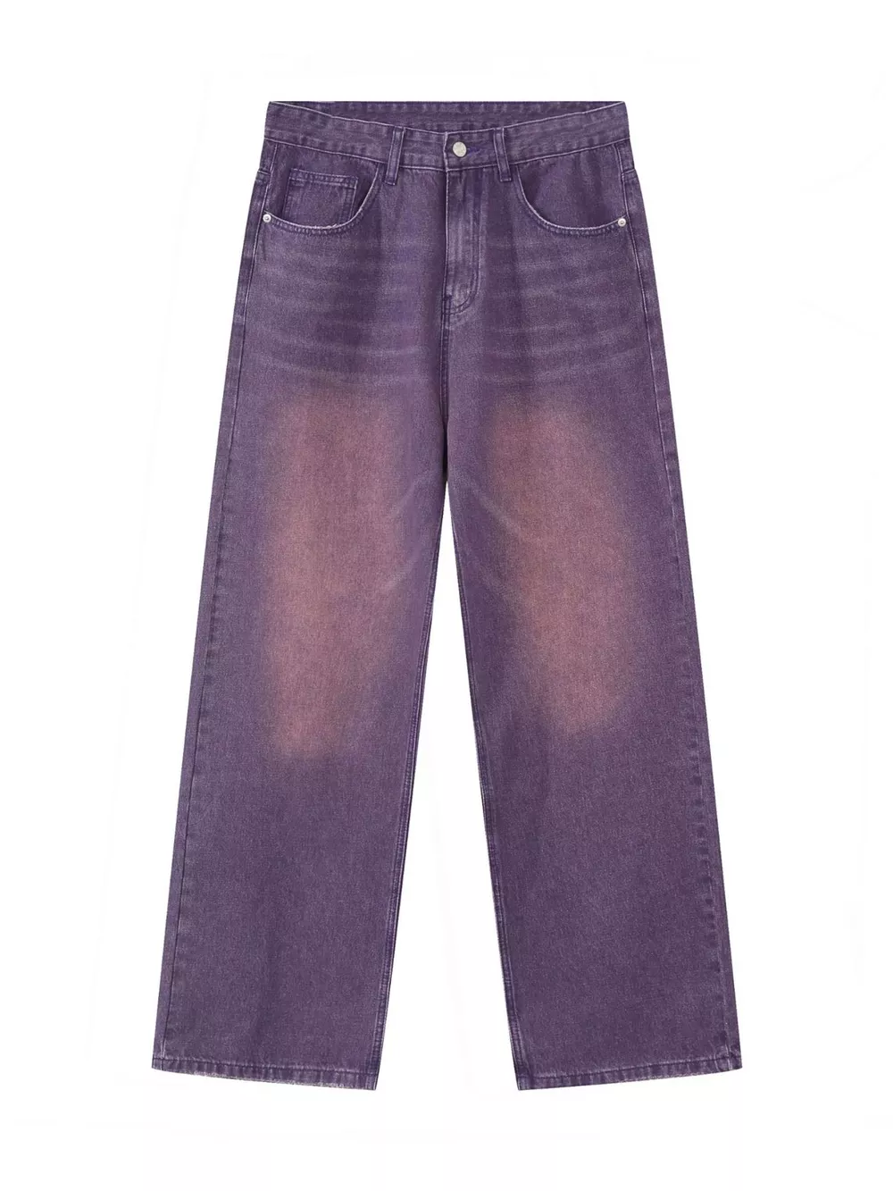 Men's Gradient Wide-Leg Jeans, image 6