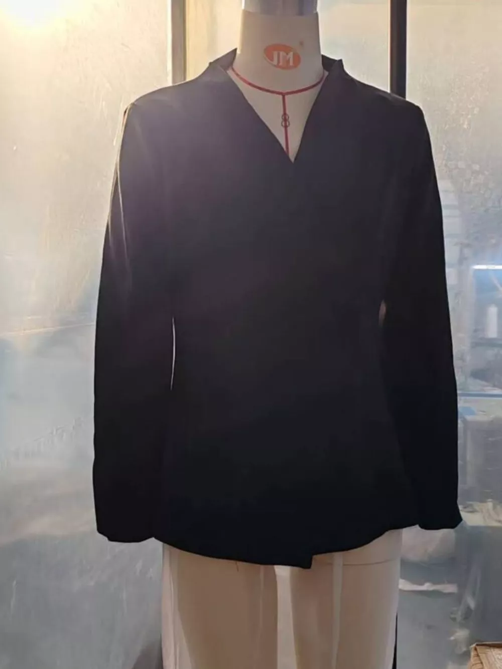 Slim-Fit Structured Waist Blazer, image 9
