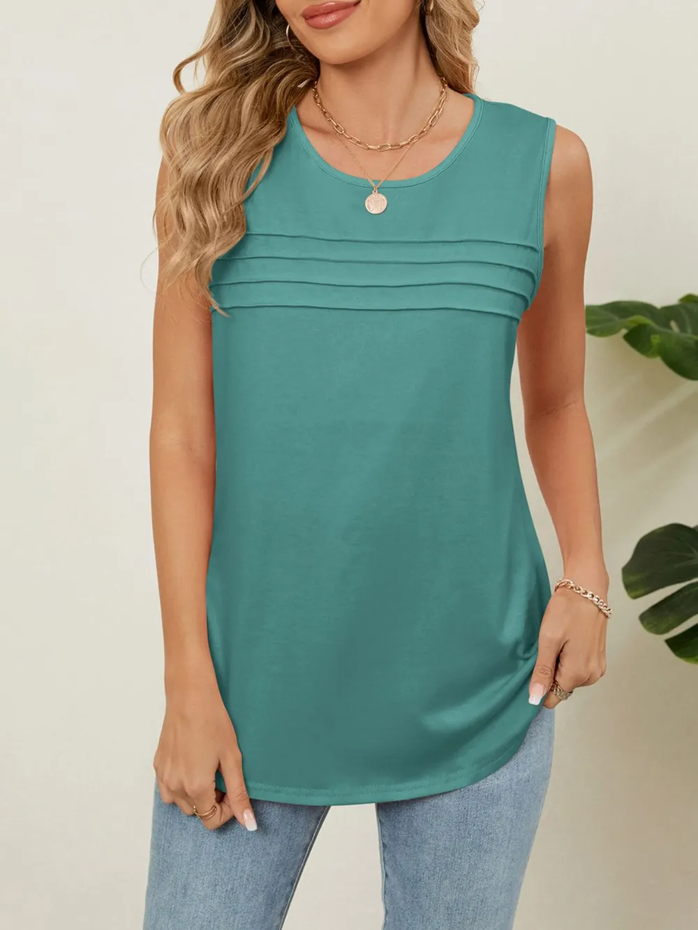 Round Neck Tank, image 35