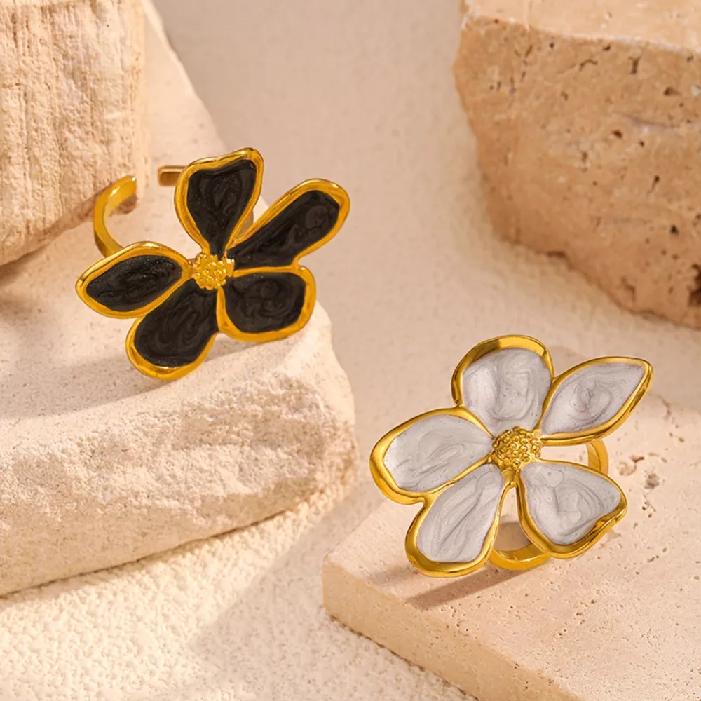 Flower Open Ring, image 3