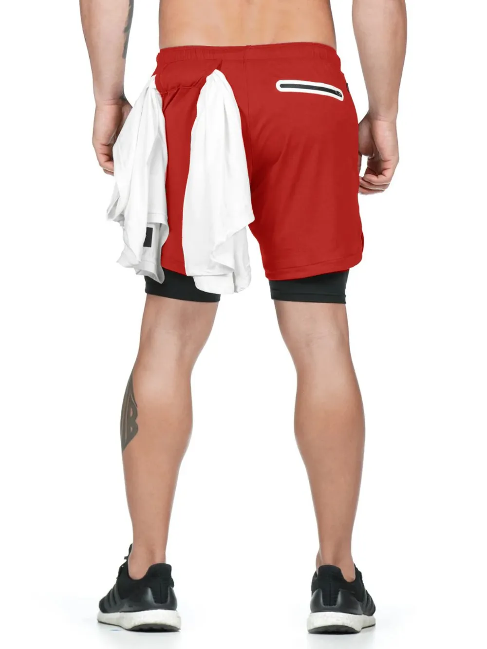 Men's Plus Size Drawstring Shorts, image 8