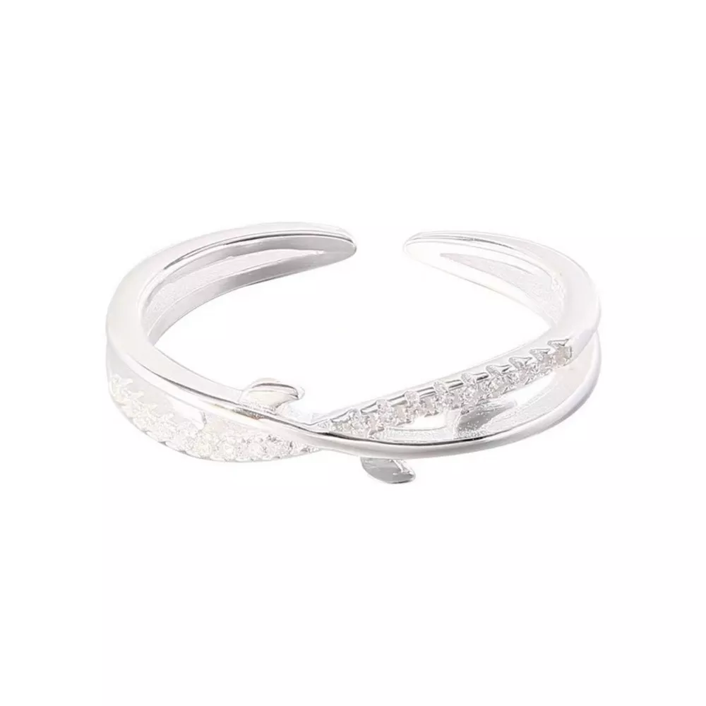 925 Sterling Silver Open Ring, image 5