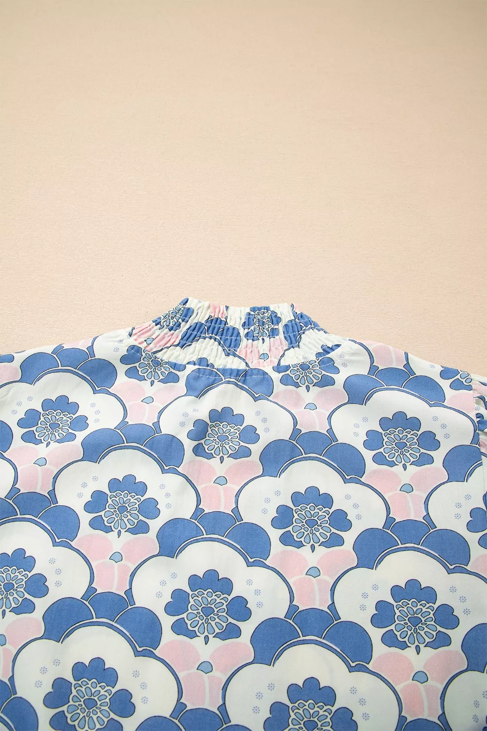 Floral Print Puff Sleeve Blouse, image 10