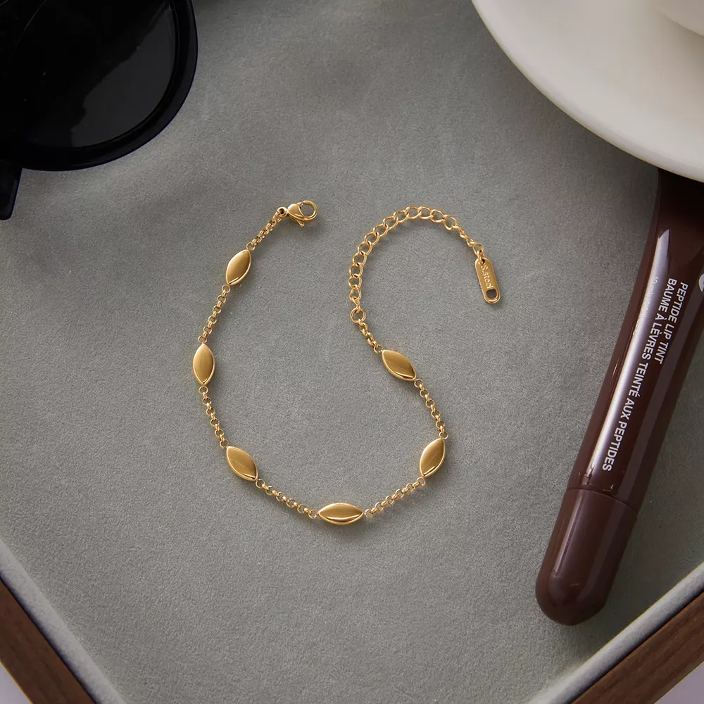 18K Gold-Plated Chain Link Bracelet, image 8