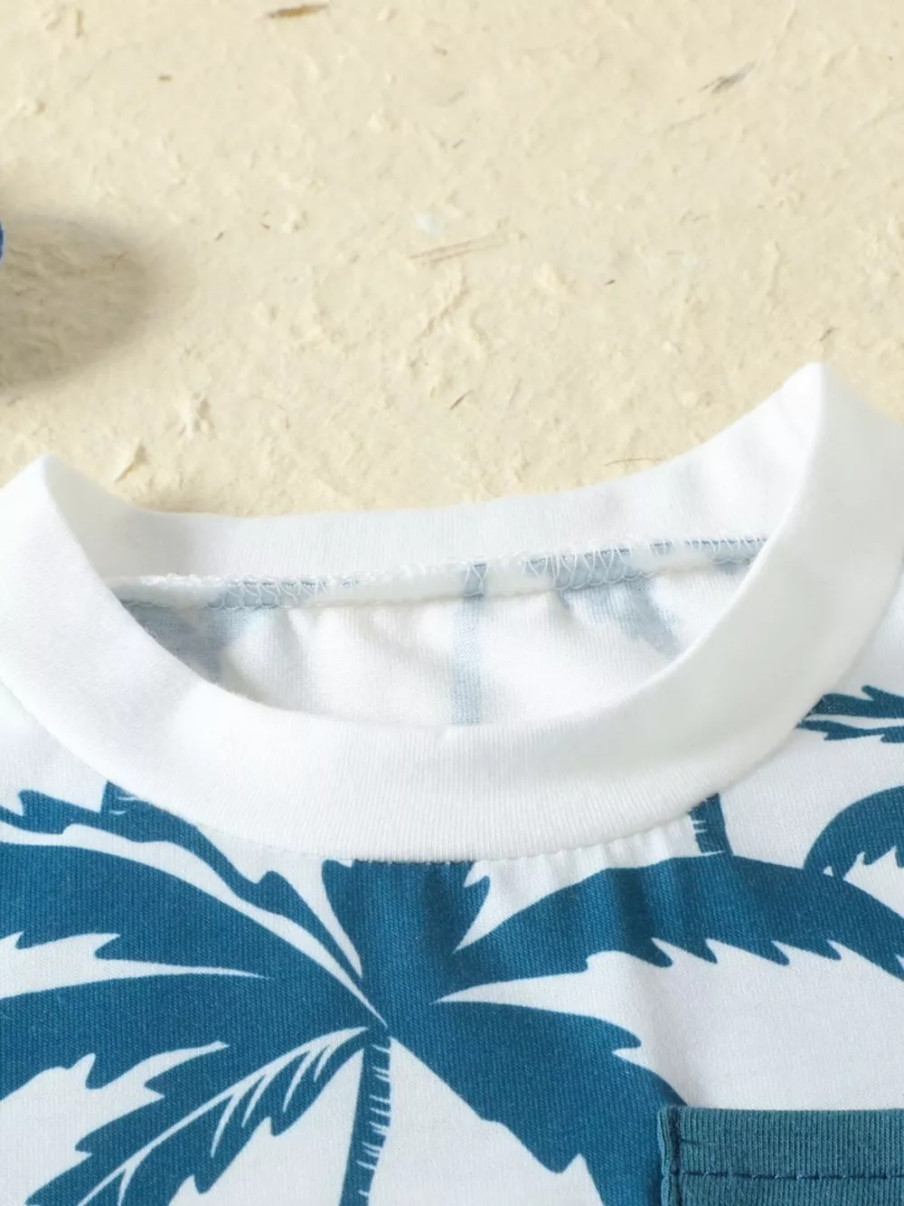 Children's Tropical Banana Print Casual Tee and Shorts Set, image 8