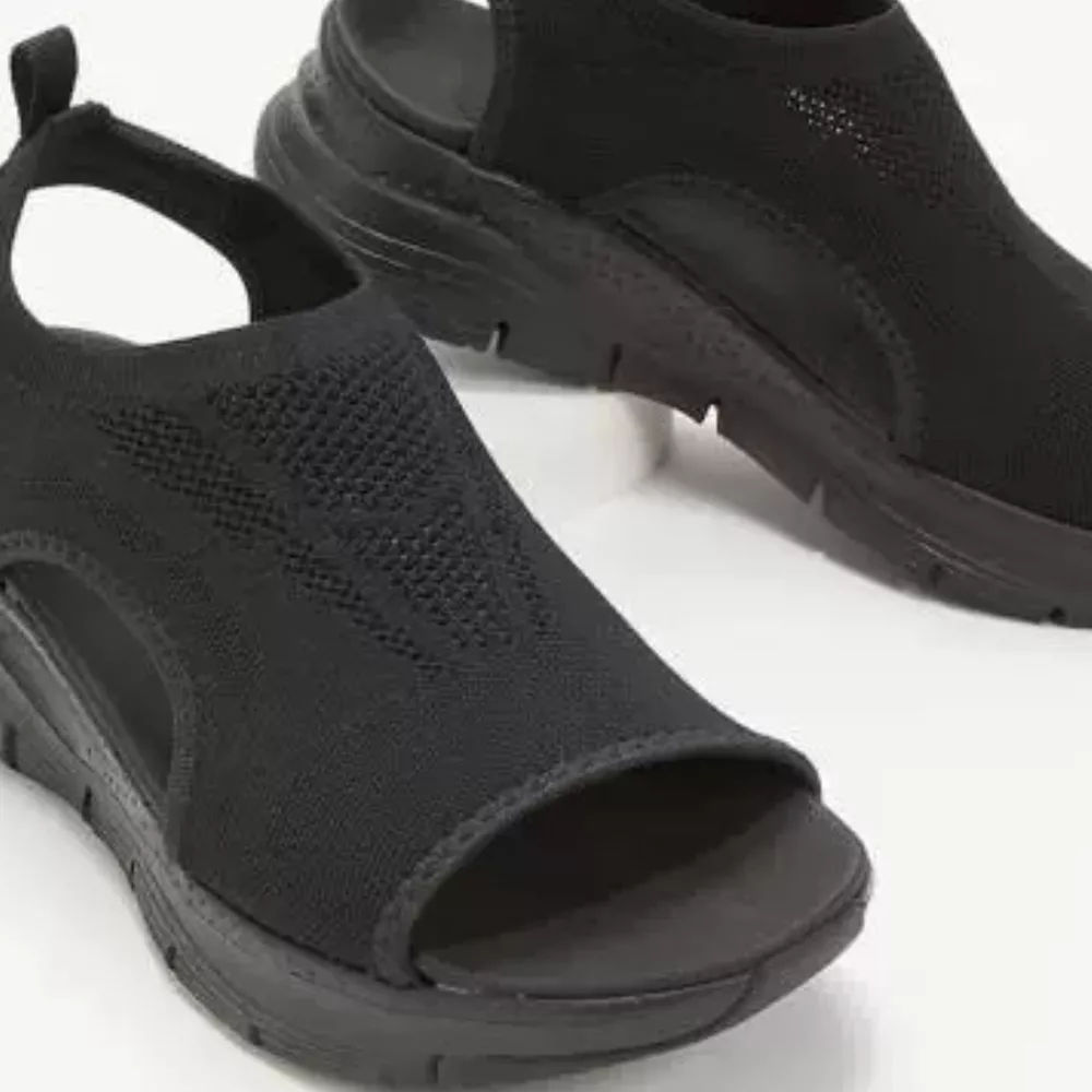 Open Toe Wedge Sandals, image 2