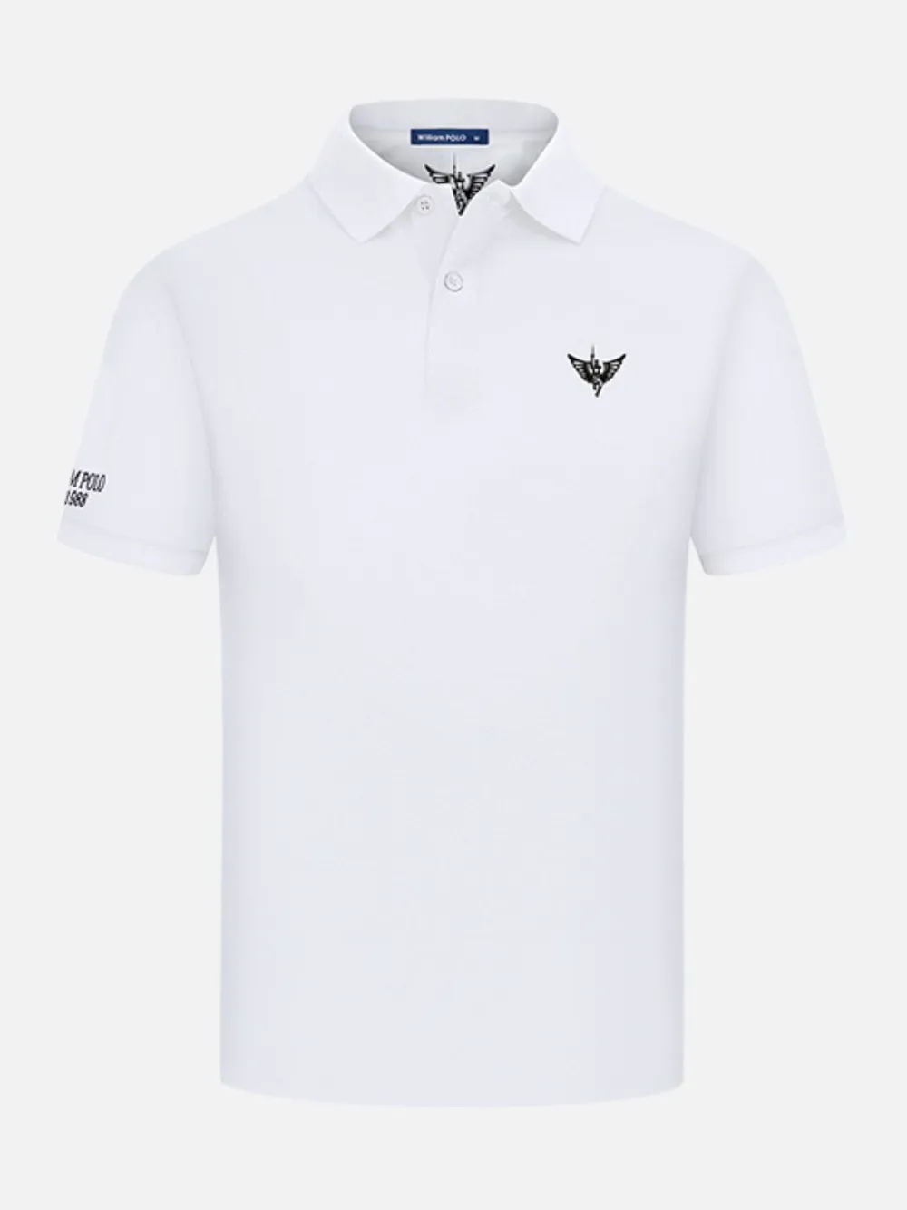 Men's Plus Size Collared Neck Short Sleeve Polo, image 6