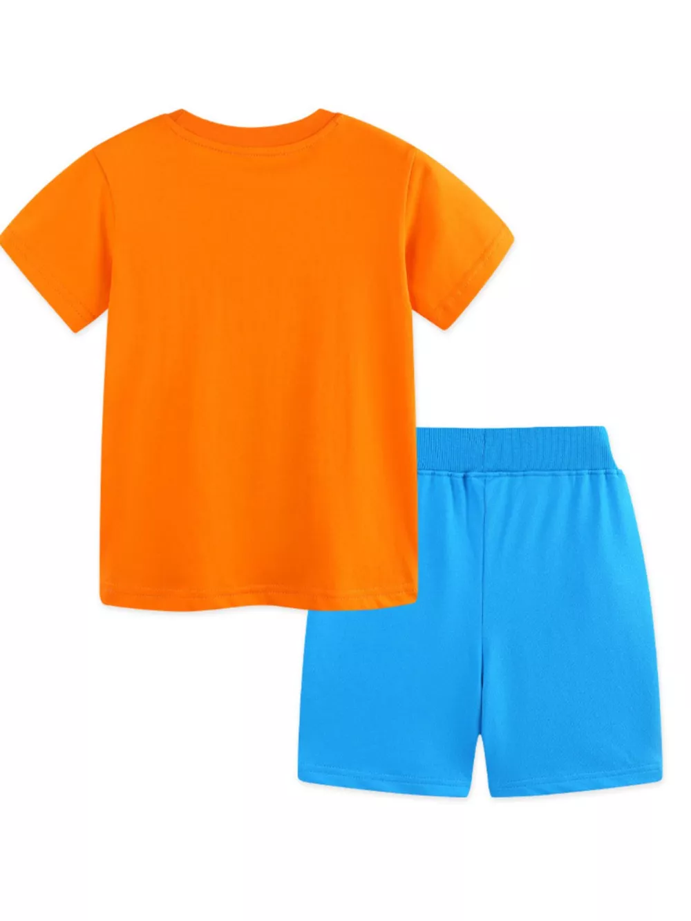 Children's Love Travel Train Print Casual Set, image 7