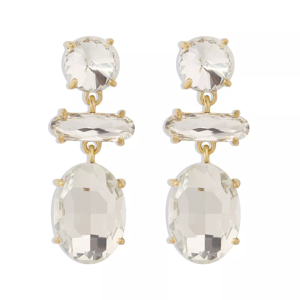 Alloy Geometric Dangle Earrings, image 14
