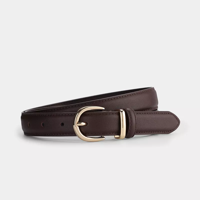 Elegant Leather Buckle Belt, image 4