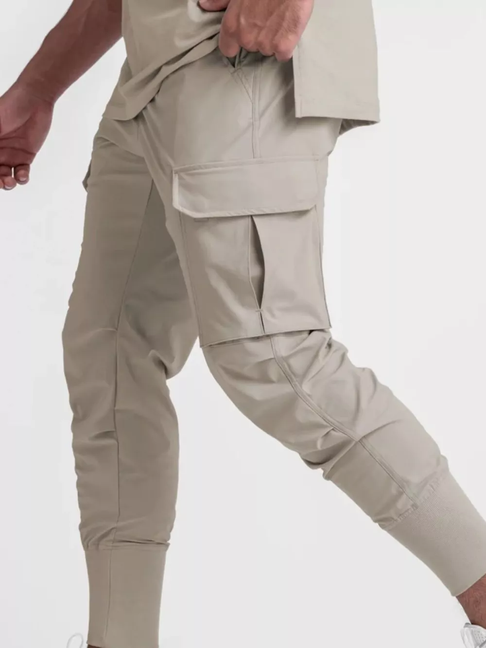 Men's Drawstring Pocketed Active Pants, image 7