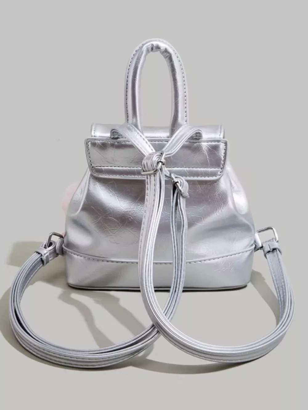 Lightweight Contrast Backpack Bag, image 6