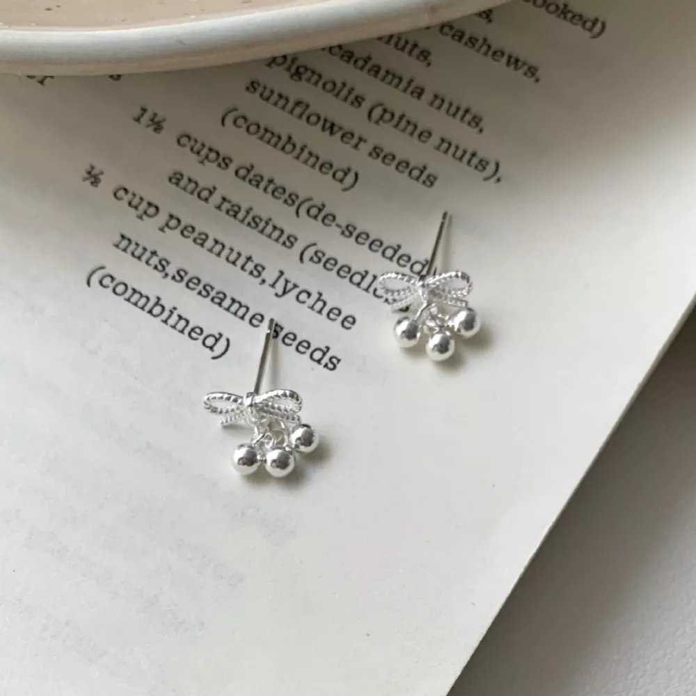 Bowknot Drop Earrings, image 4