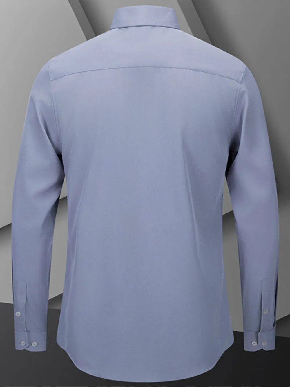 Men's Full Size Button Up Long Sleeve Shirt Plus Size, image 5