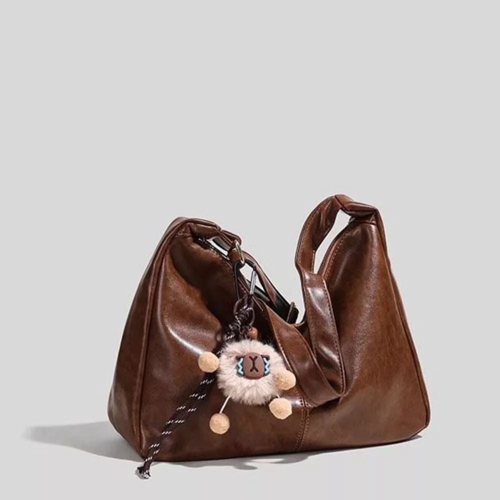Vintage Style Hobo Shoulder Bag, image 4