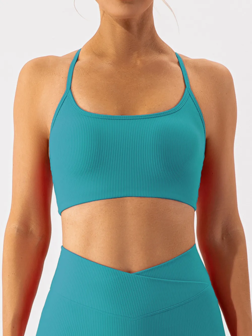 Spaghetti Strap Active Bra, image 16