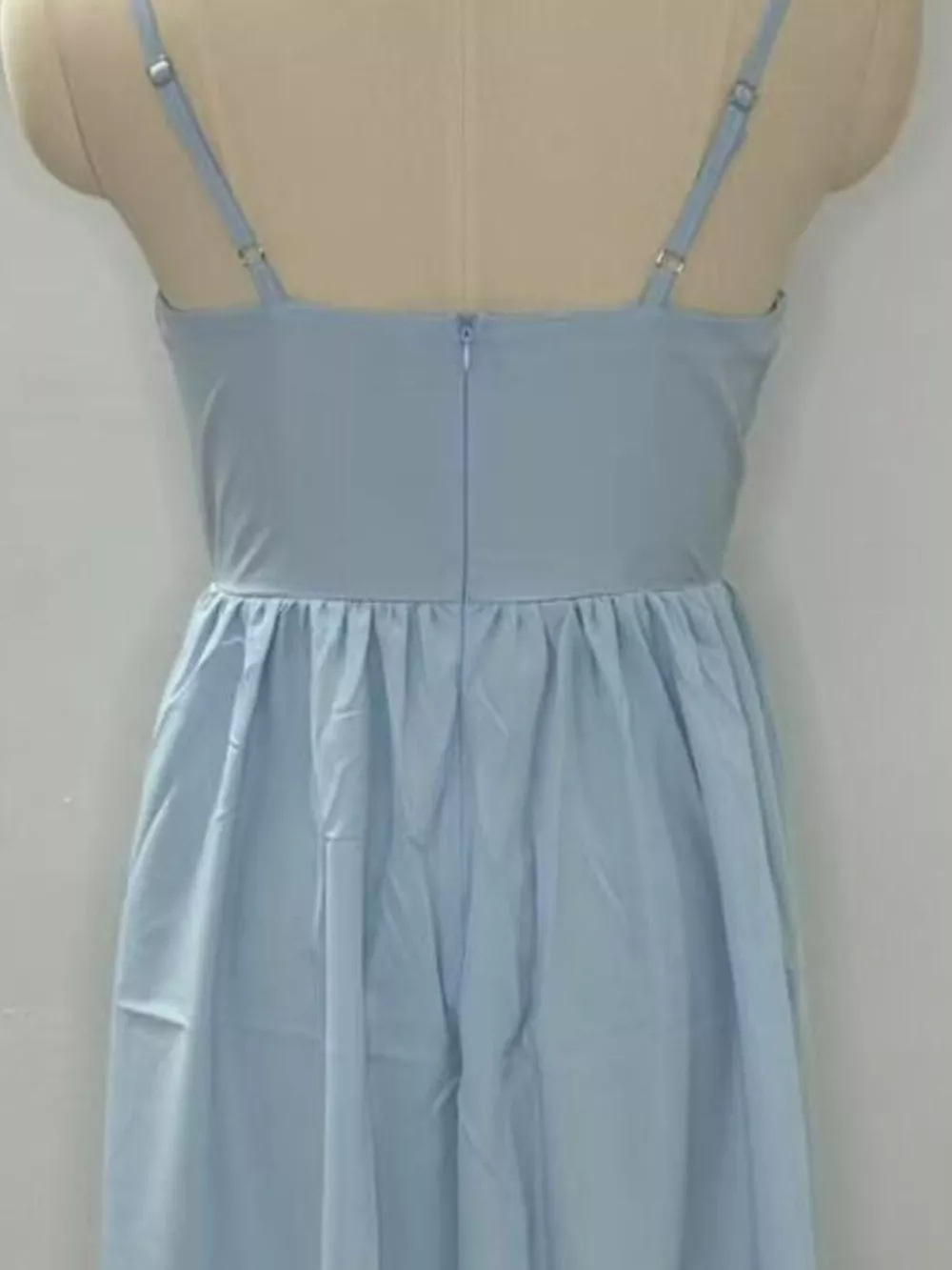 Adjustable Strap Scoop Neck Midi Dress, image 9