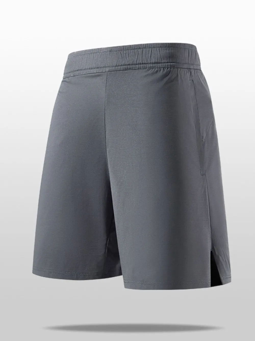Men's Plus Size Elastic Waist Active Shorts, image 3