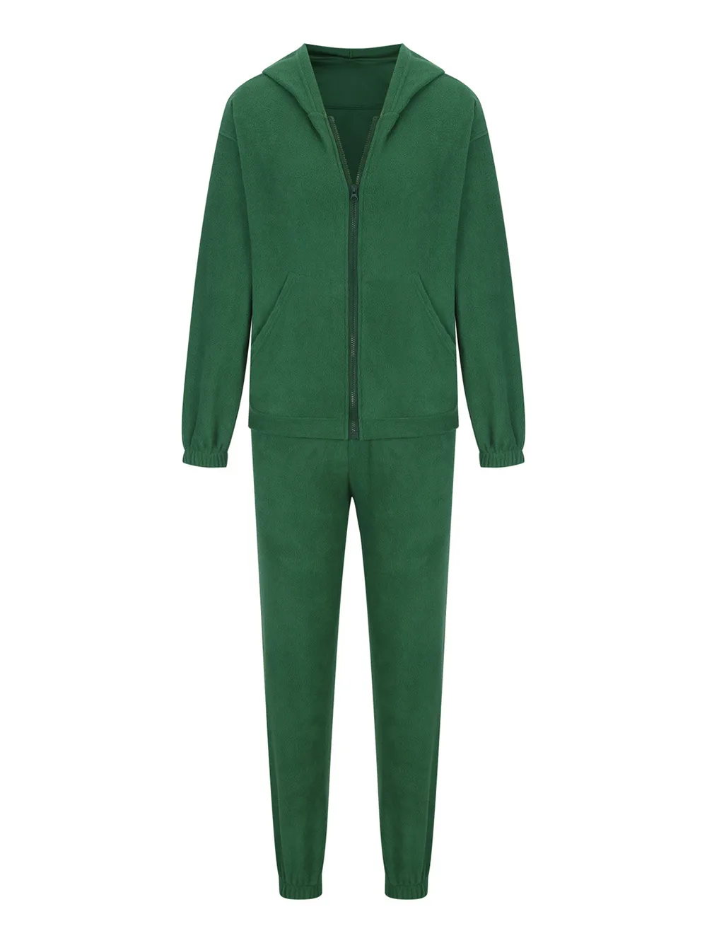 Zip Up Long Sleeve Hoodie and Joggers Set, image 17