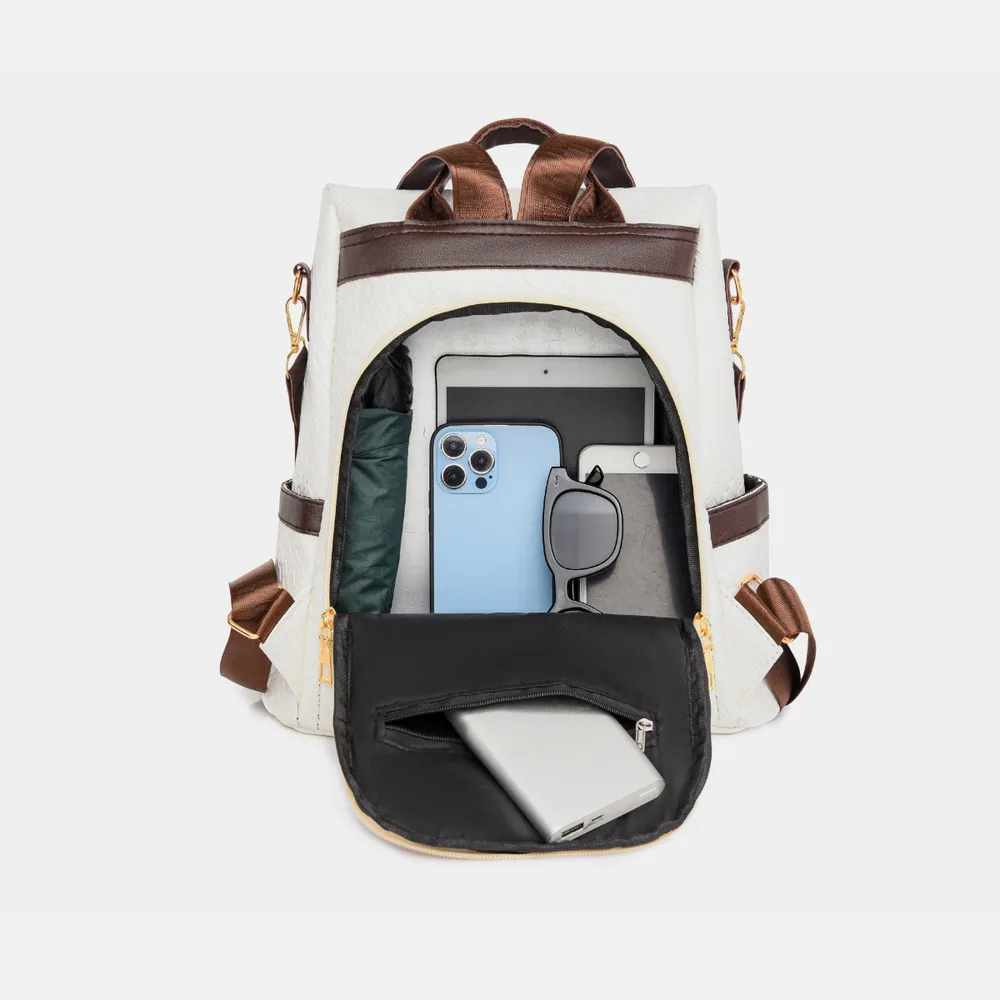 PU Leather Backpack Bag, image 21