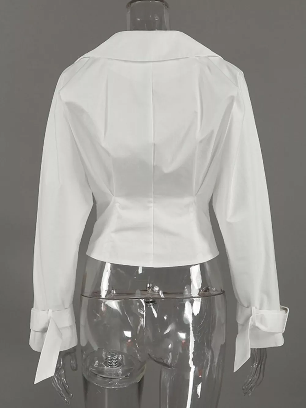 Cropped Double-Breasted Blazer, image 7