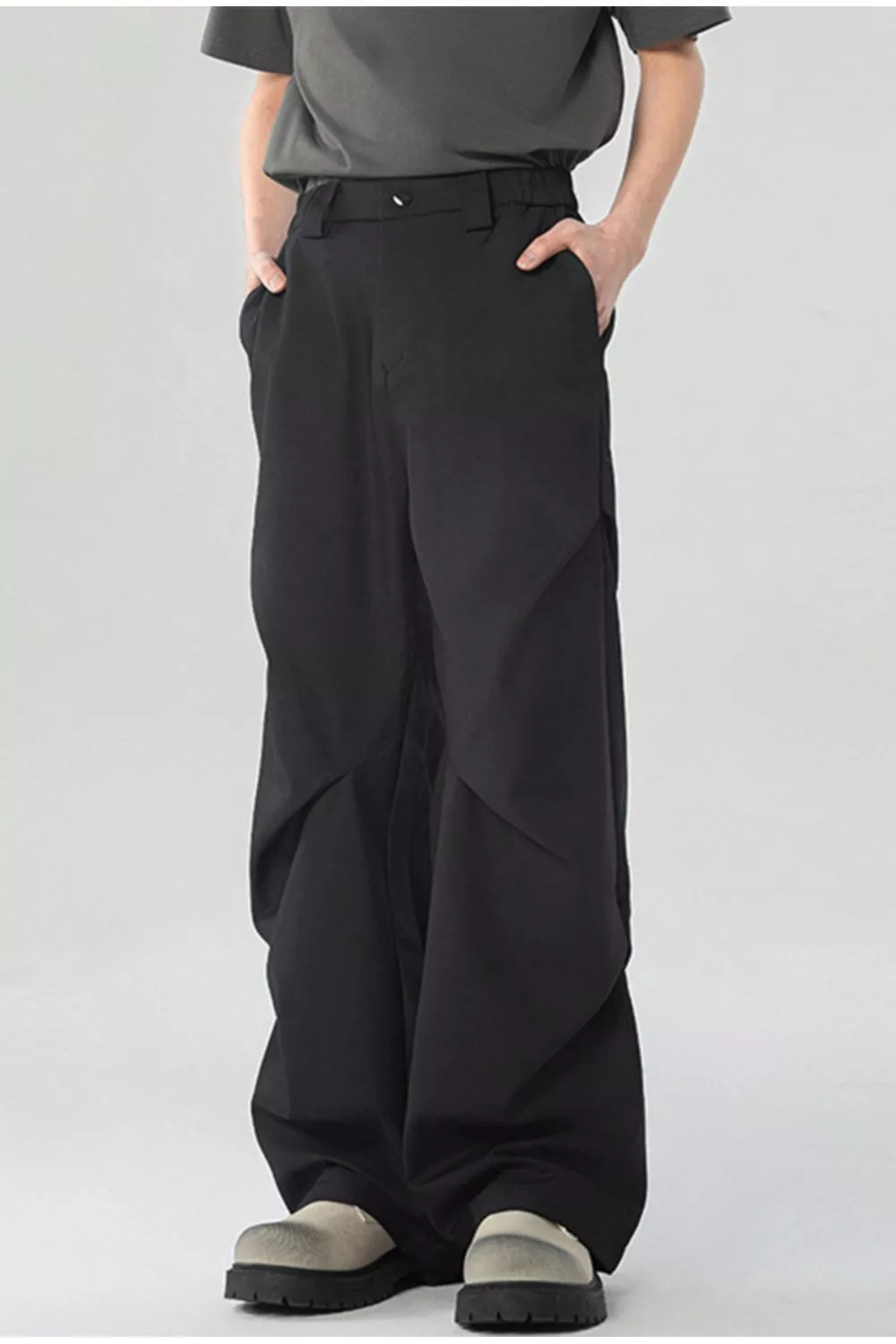 Men's Full Size Wide Leg Pants Plus Size, image 5