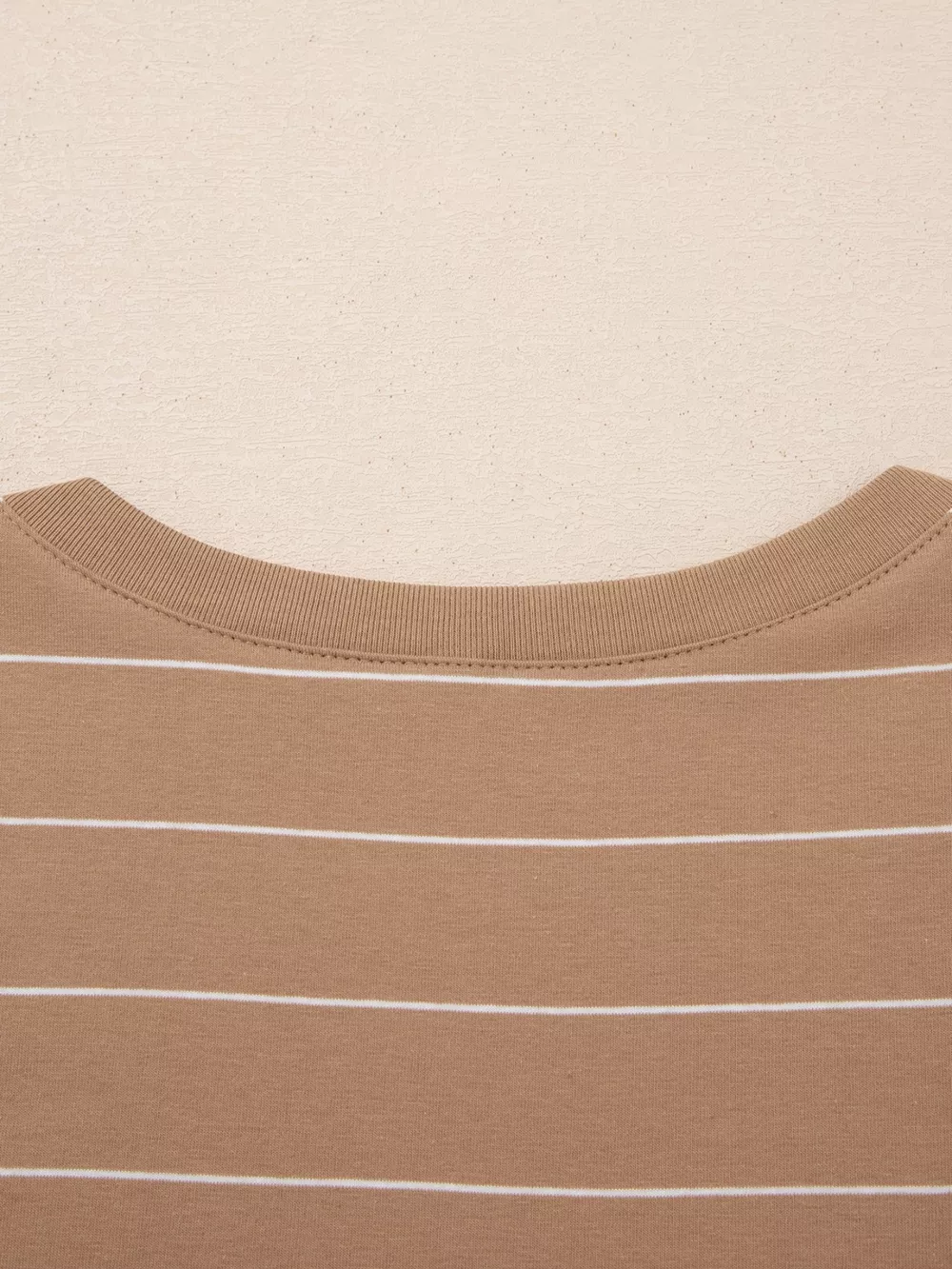 Stripe Short Sleeve Side Slit Maxi T Shirt Dress, image 8