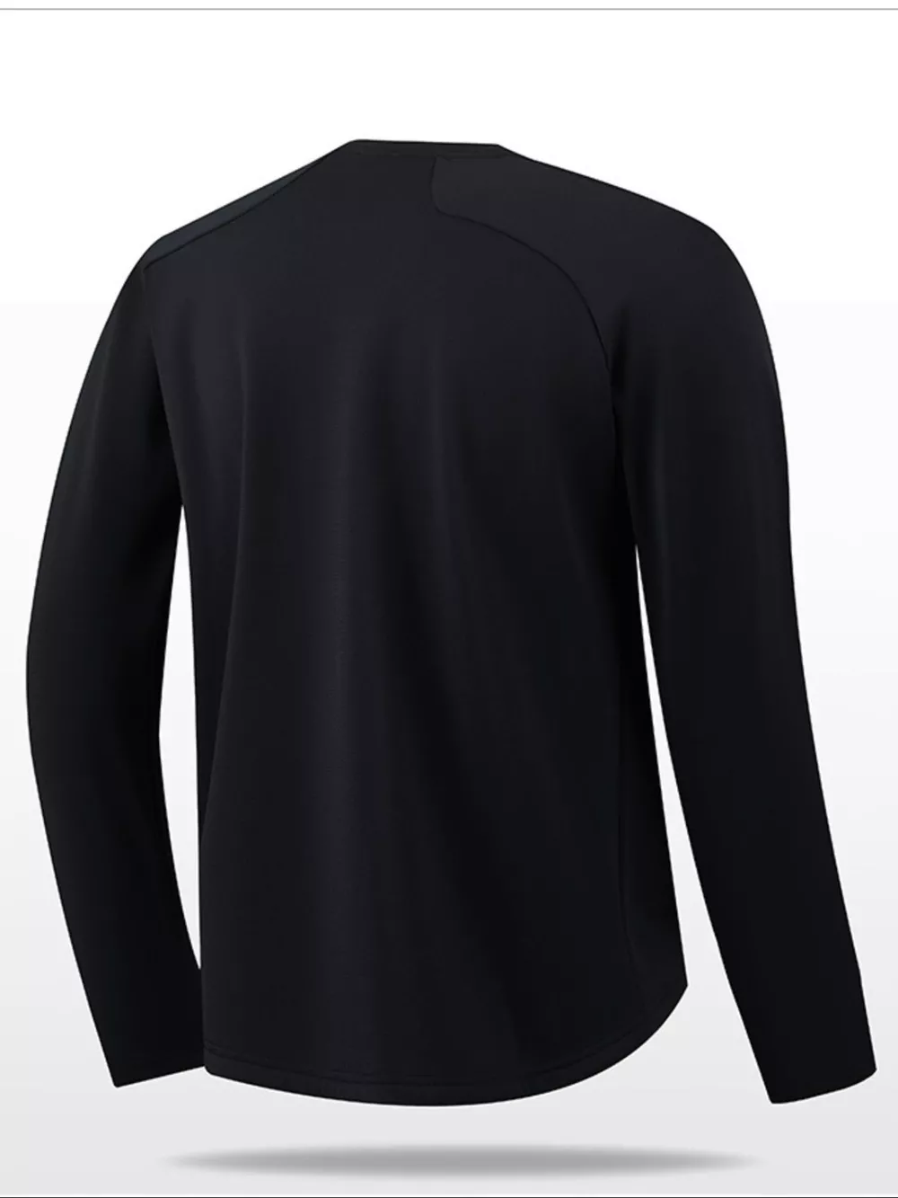 Men's Plus Size Long Sleeve Performance Active T-Shirt, image 4