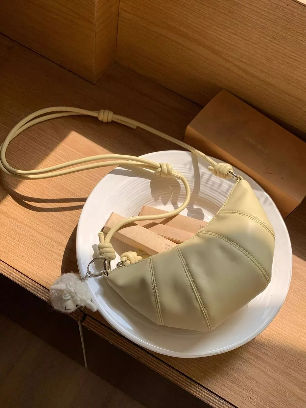 Croissant Shaped Crossbody Bag, image 5