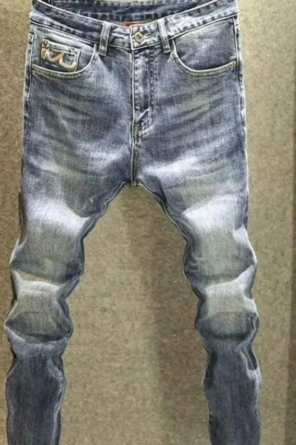 Men's Skinny Jeans with Pockets