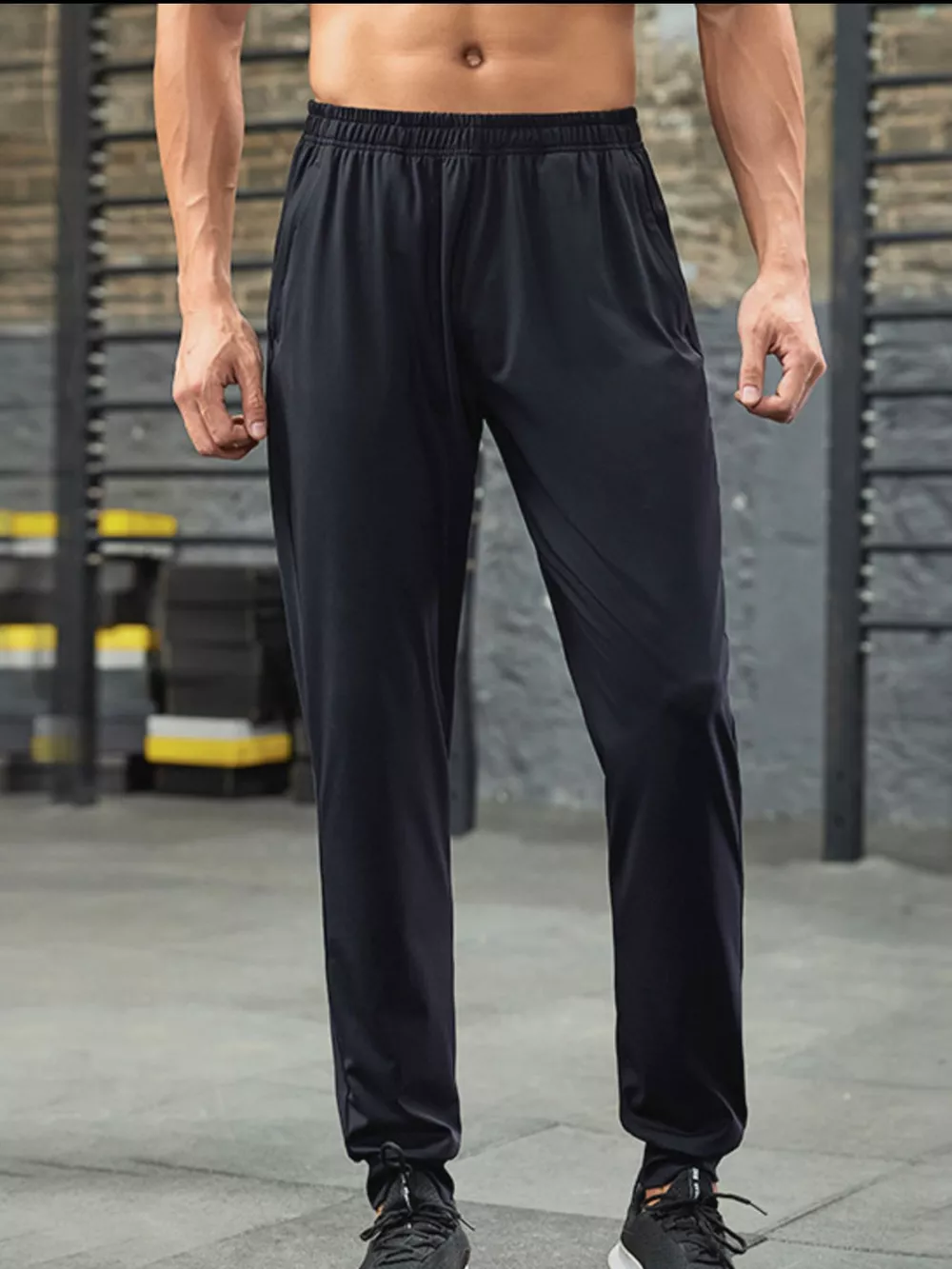 Men's Plus Size Lightweight Elastic Waist Active Pants, image 5