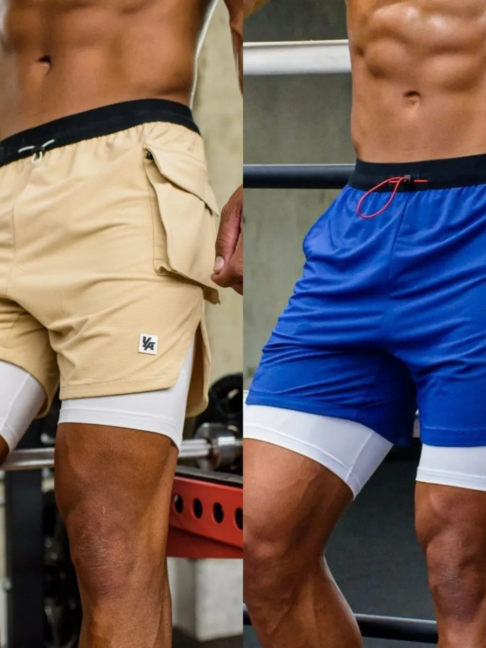 Men's Plus Size Drawstring Shorts, image 3