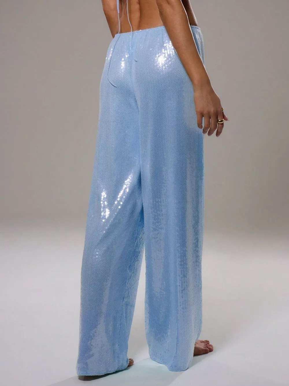 Sequin Wide Leg Pants, image 10