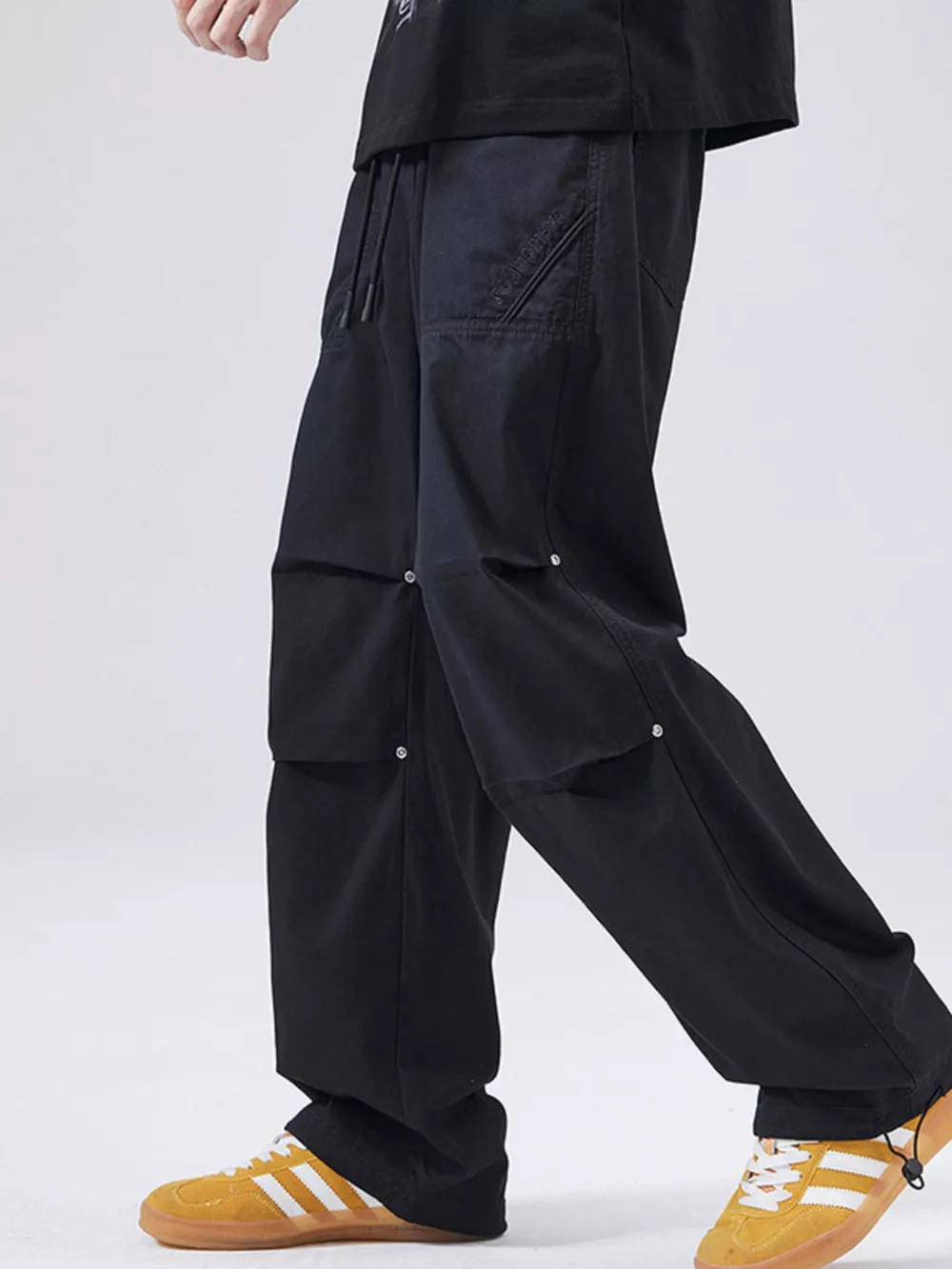 Men's Wide Leg Pants, image 2