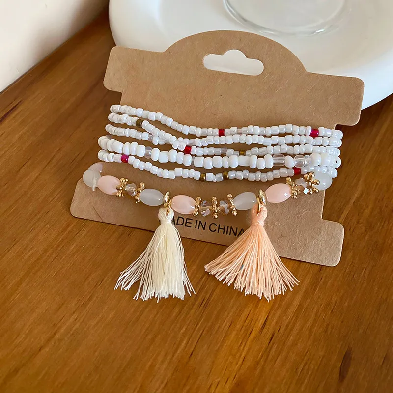 Tassel Rice Bead Bracelet, image 10