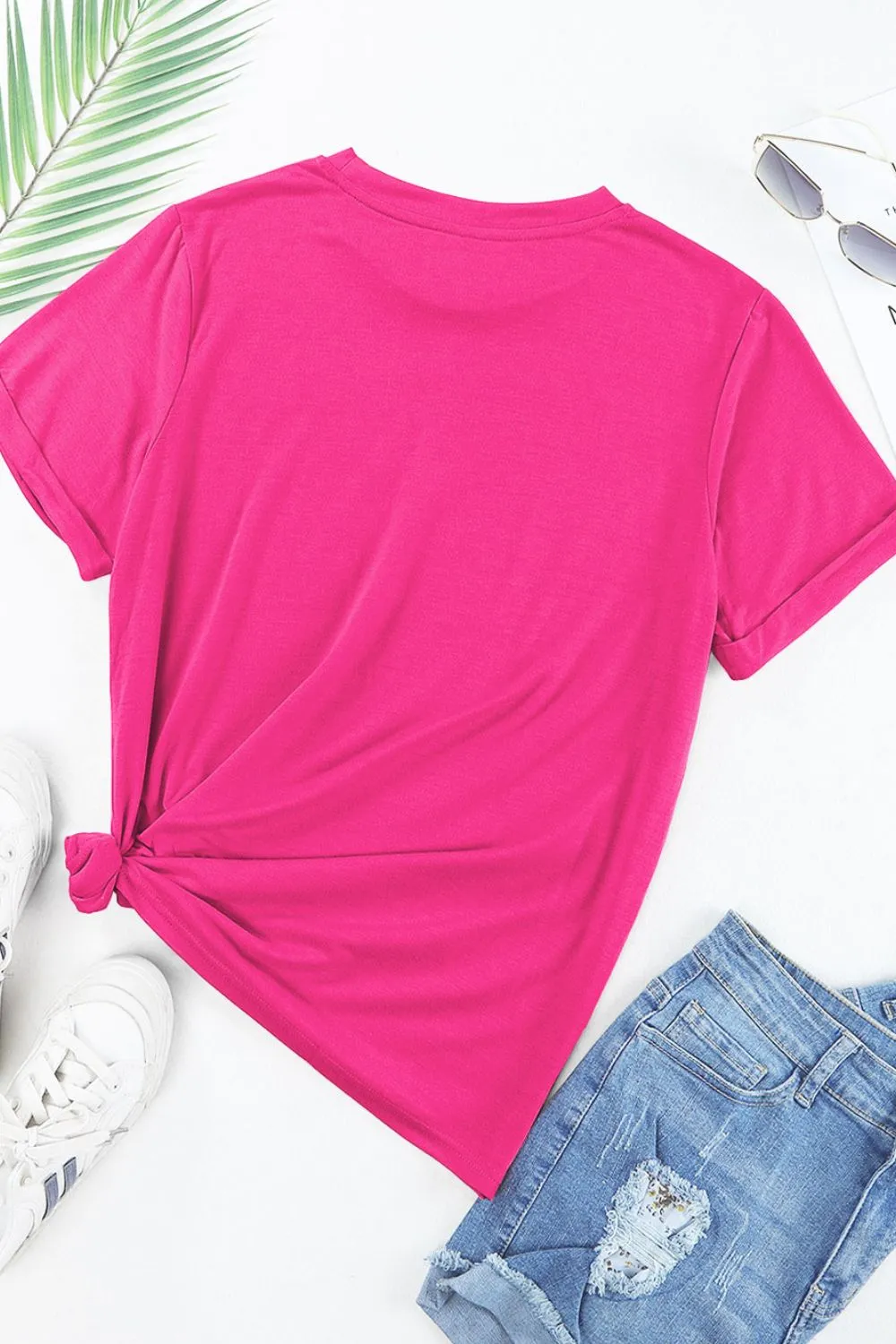 Sequin Easter Egg Short Sleeve T-Shirt, image 4
