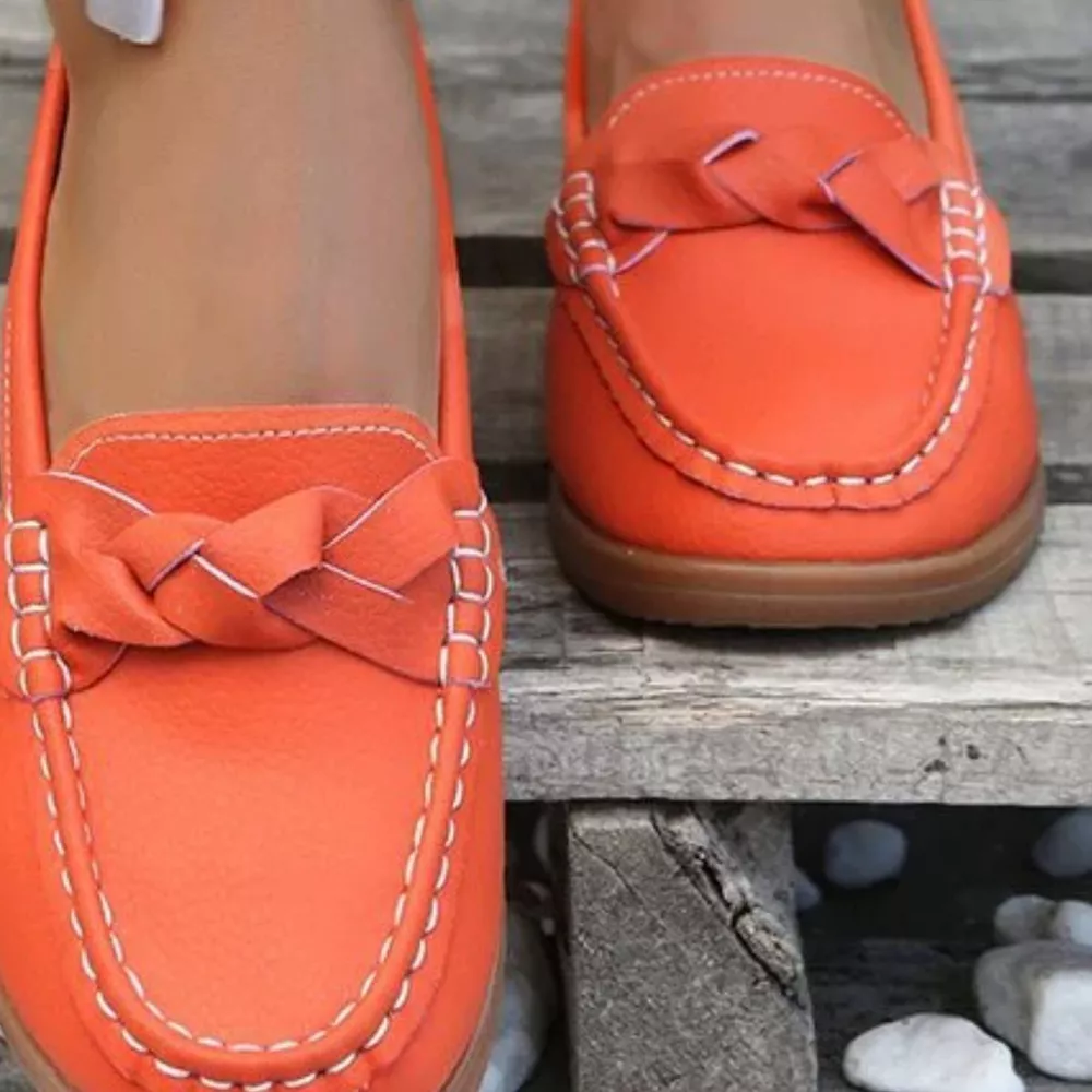 Round Toe Flats Slip-Ons, image 10