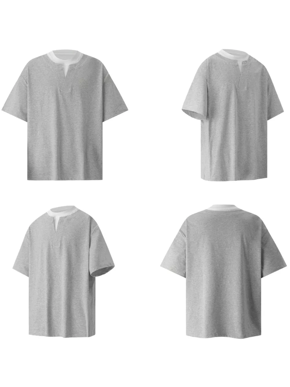 Men's Contrast Short Sleeve T-Shirt, image 3