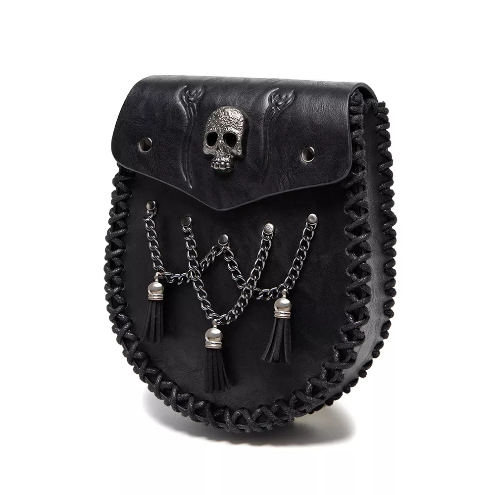 Medieval Faux Leather Belt Coin Pouch, image 4