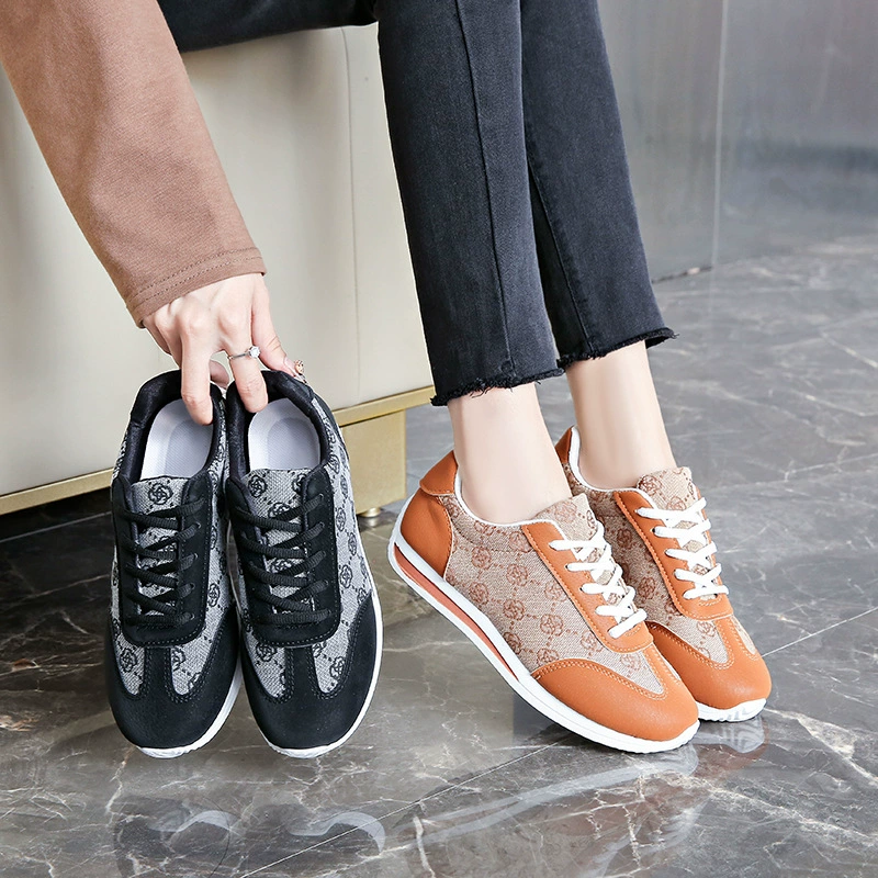 Round Toe Lace Up Sneakers, image 2