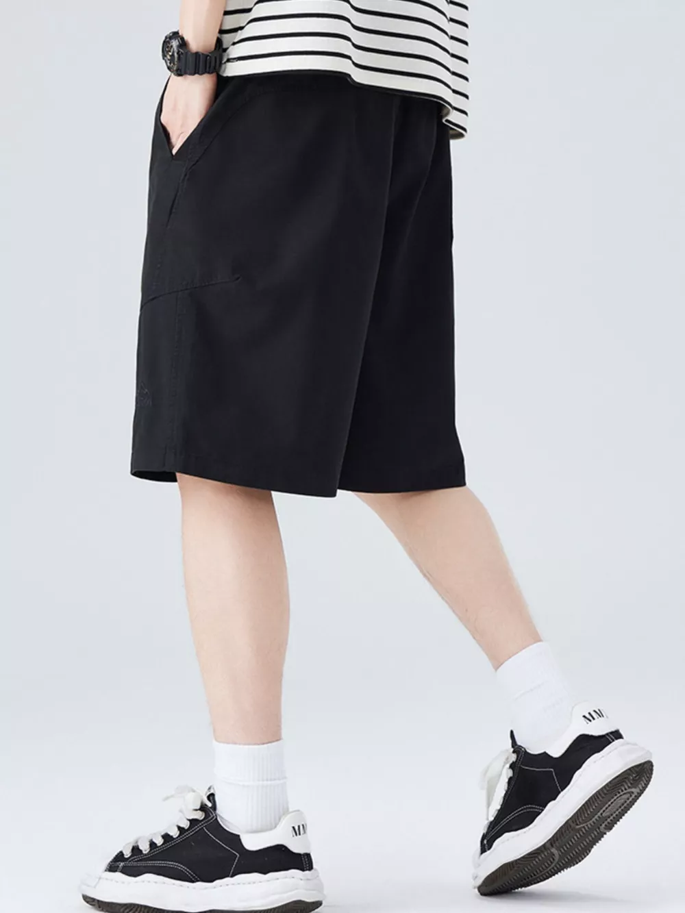 Men's Plus Size Loose Fit Shorts, image 2