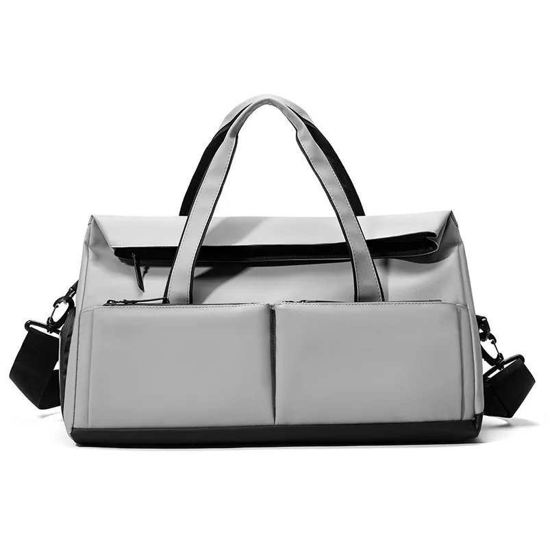 Lightweight Travel Duffel Bag with Multiple Pockets, image 3