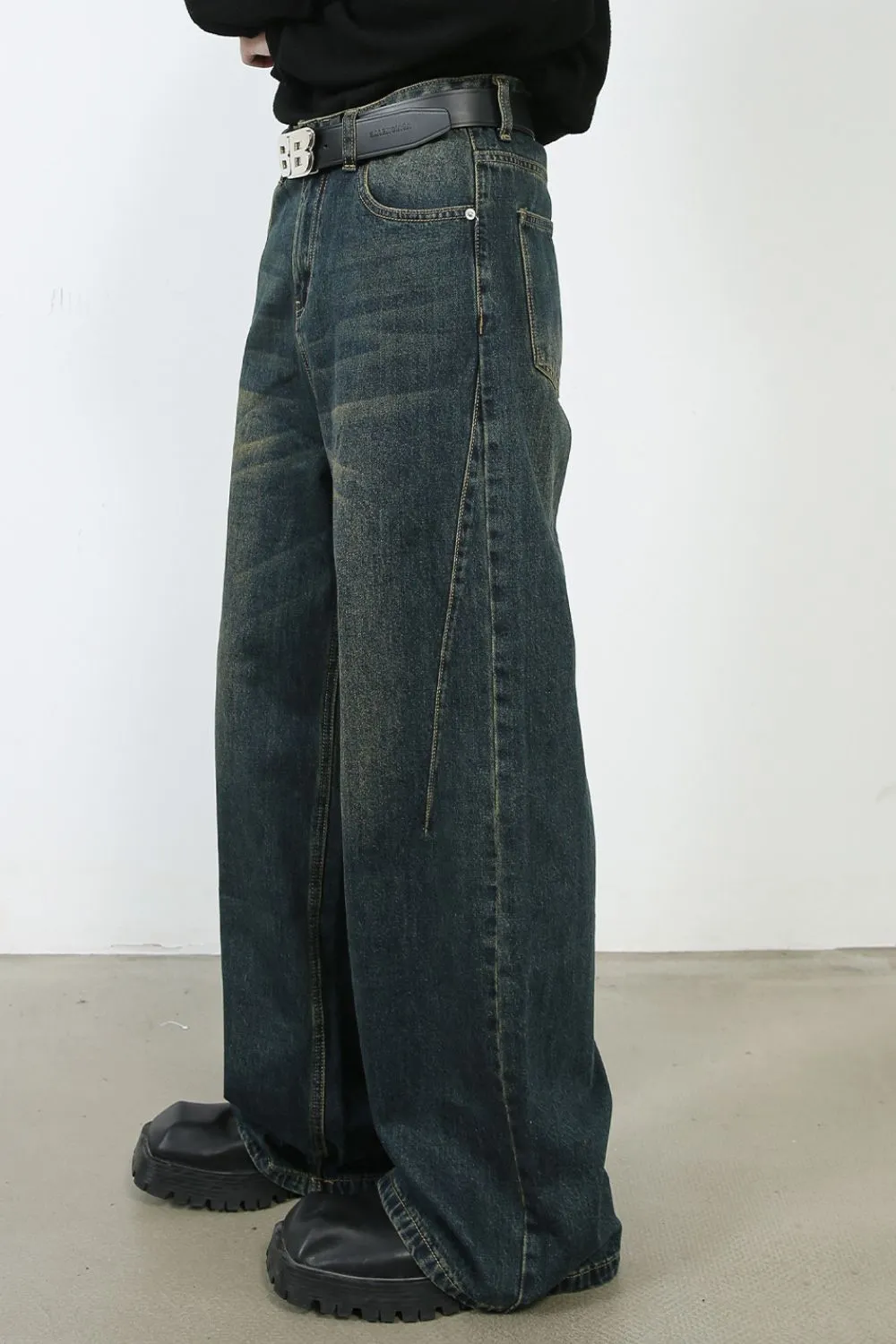 Men's Loose Fit Jeans, image 3