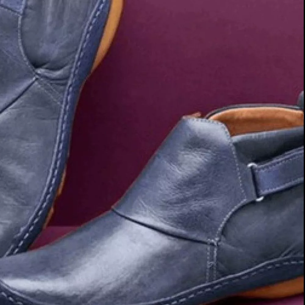 PU Leather Ankle Boots, image 9