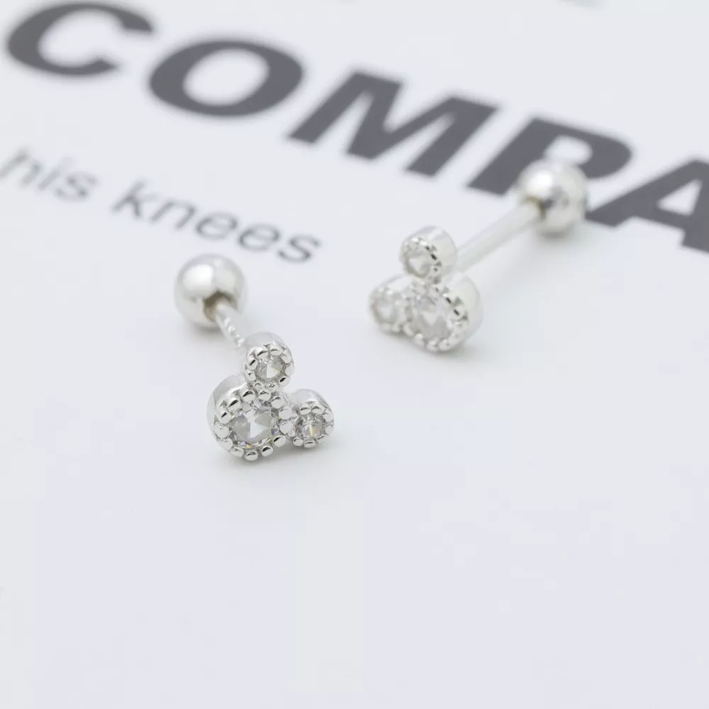 Mickey Mouse Stud Earrings, image 3