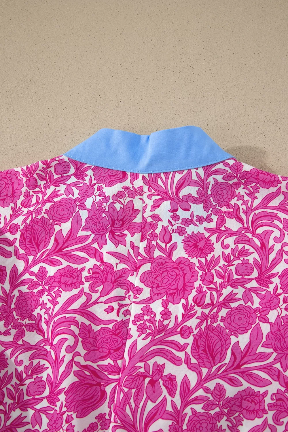 Floral Print Ruffle Cap Sleeve Dress, image 9