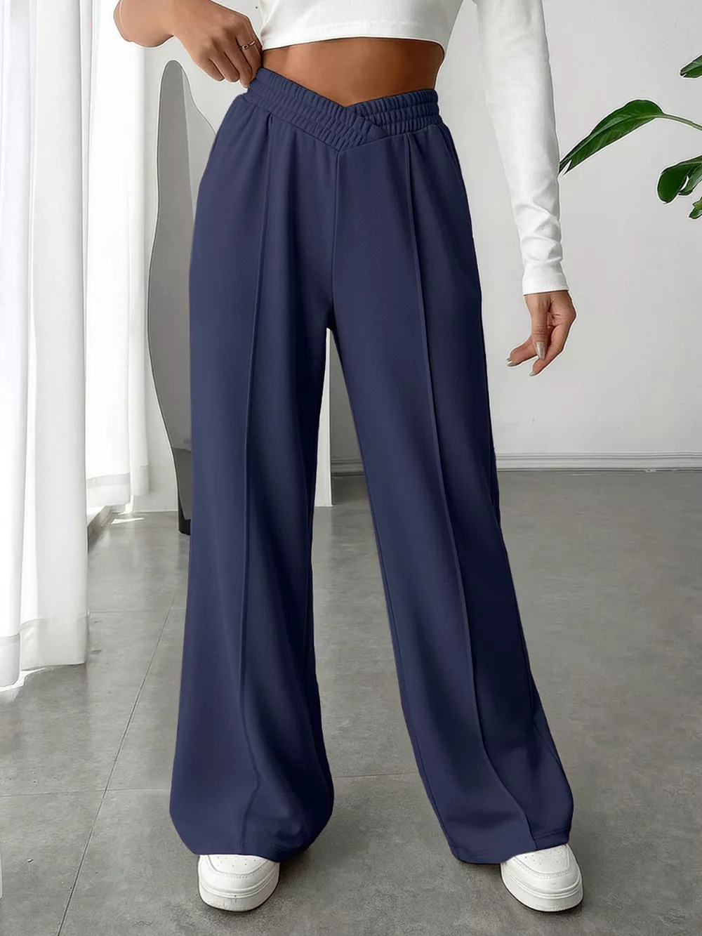 Wide Leg High Waist Pants, image 7