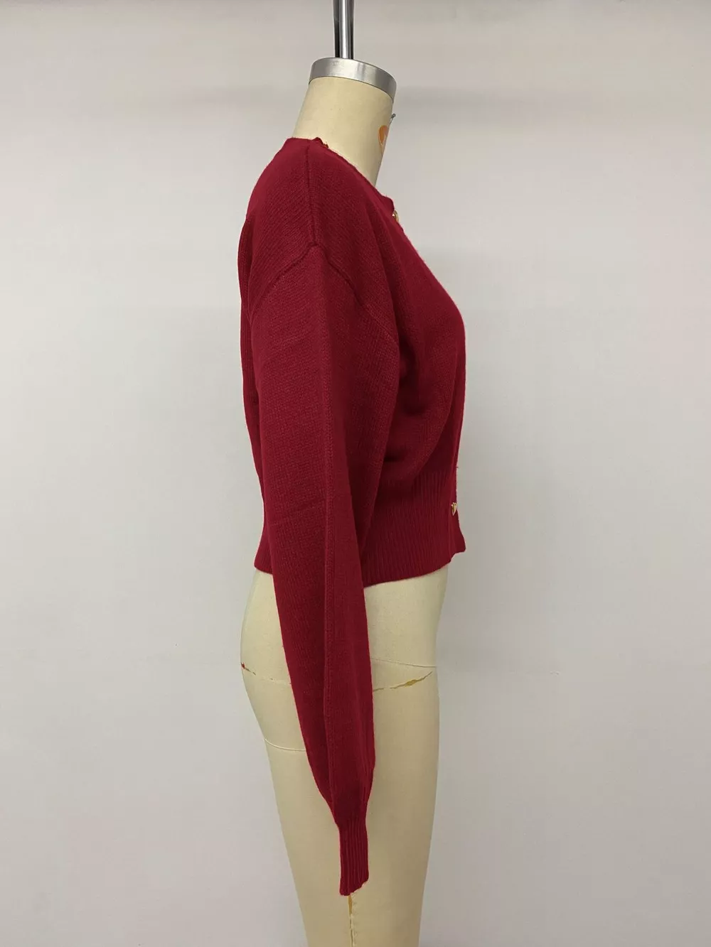 Heart-Button Knit Cardigan, image 12