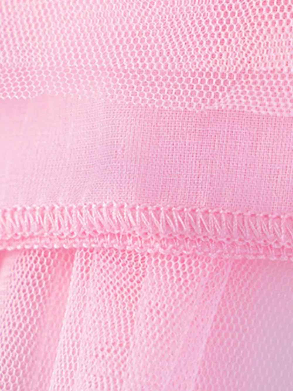 Children's Striped Sleeveless Tulle Dress, image 3